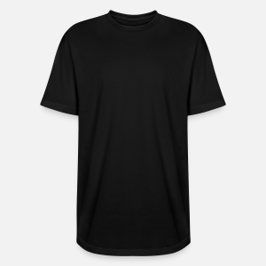 Long Body Men’s T-Shirt-black