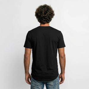 Long Body Men’s T-Shirt - Back