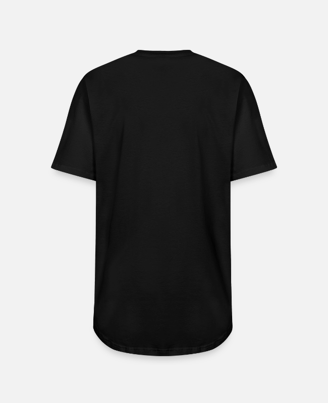 Long Body Men’s T-Shirt Back - center