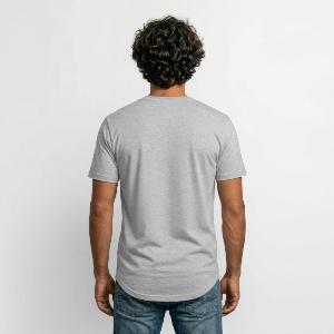 Long Body Men’s T-Shirt - Back