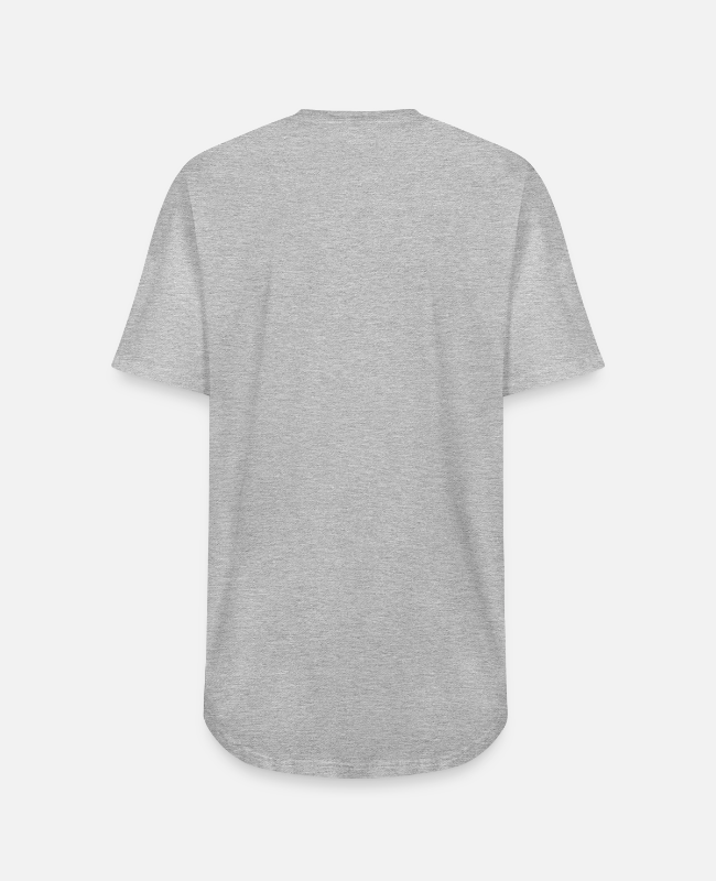 Long Body Men’s T-Shirt Back - center