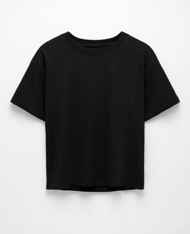 Boxy Fit Unisex T-Shirt Front - center