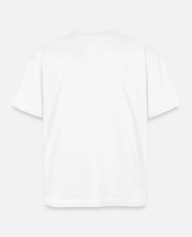 Boxy Fit Unisex T-Shirt Back - center