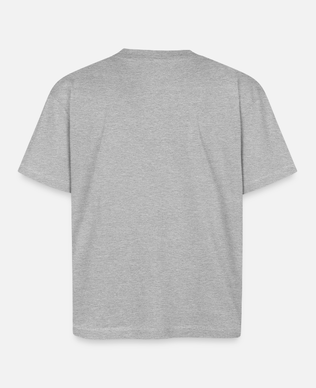 Boxy Fit Unisex T-Shirt Back - center