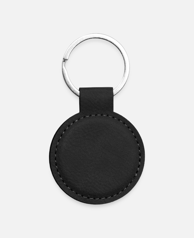 Round Shaped Keychain Front - center
