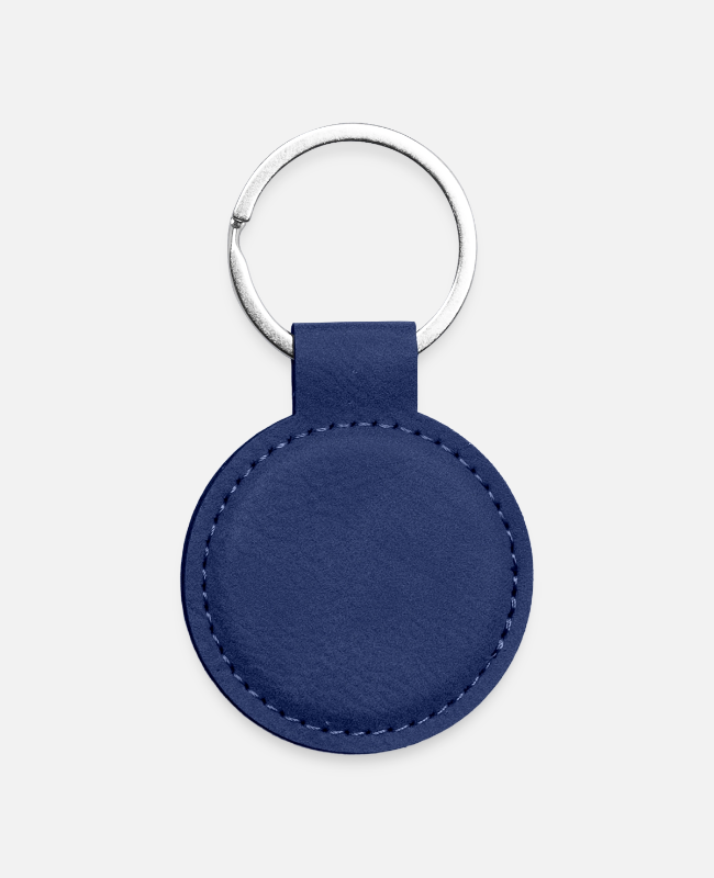 Round Shaped Keychain Front - center
