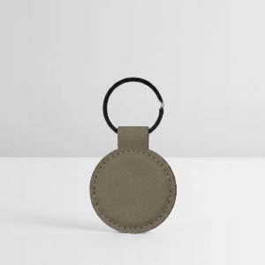 Round Shaped Keychain - Back