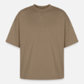 Oversized Unisex Short Sleeve Sweatshirt Front - Slide 0