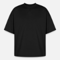 Oversized Unisex Short Sleeve Sweatshirt Front - Slide 0