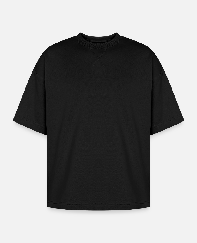 Oversized Unisex Short Sleeve Sweatshirt Front - center