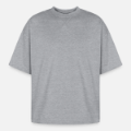 Oversized Unisex Short Sleeve Sweatshirt Front - Slide 0