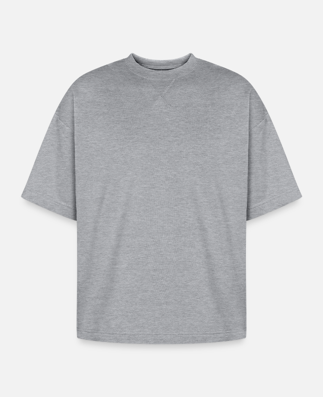 Oversized Unisex Short Sleeve Sweatshirt Front - center
