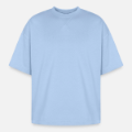 Oversized Unisex Short Sleeve Sweatshirt Front - Slide 0