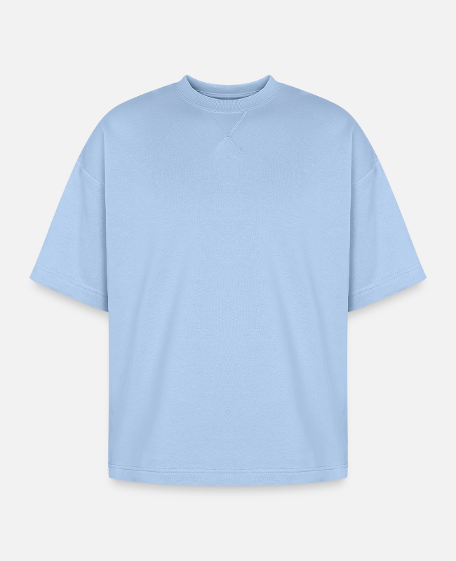 Oversized Unisex Short Sleeve Sweatshirt Front - center