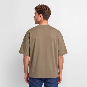 Oversized Unisex Short Sleeve Sweatshirt - Back