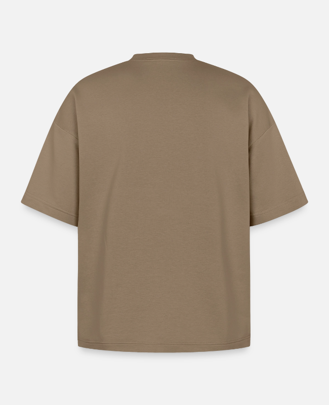 Oversized Unisex Short Sleeve Sweatshirt Back - center