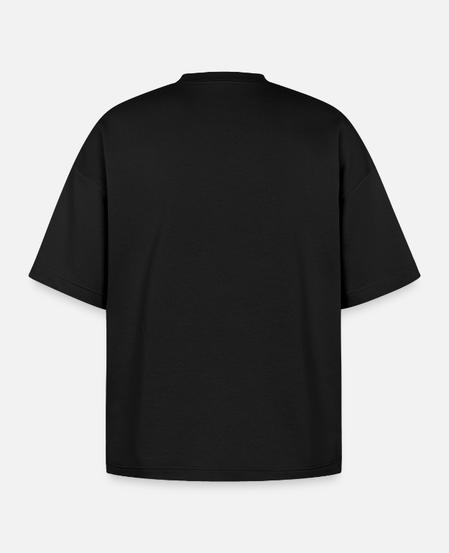 Oversized Unisex Short Sleeve Sweatshirt Back - center