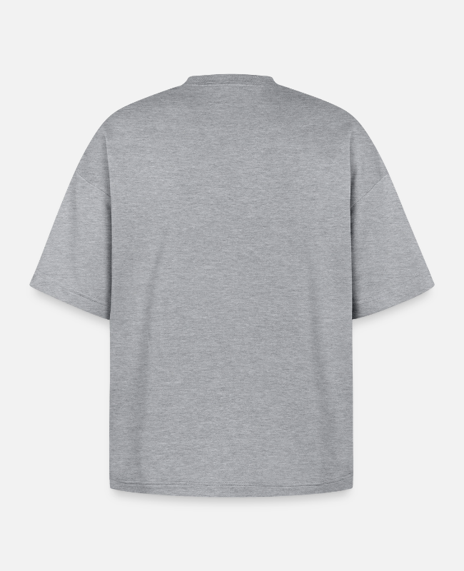 Oversized Unisex Short Sleeve Sweatshirt Back - center