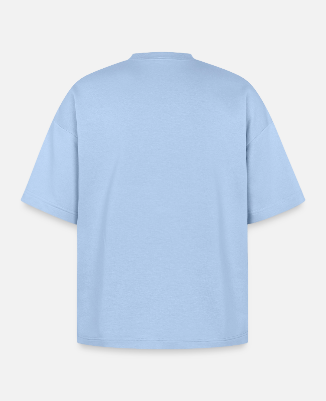 Oversized Unisex Short Sleeve Sweatshirt Back - center