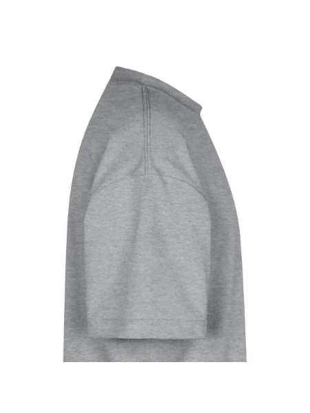 Oversized Unisex Short Sleeve Sweatshirt - heather gray - Right