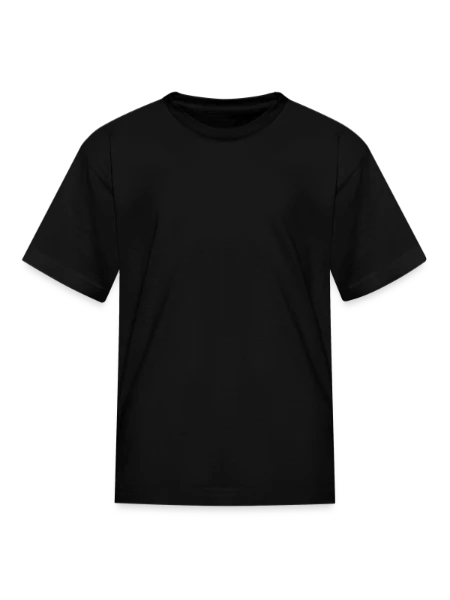 Kid's T-Shirt - black - Front