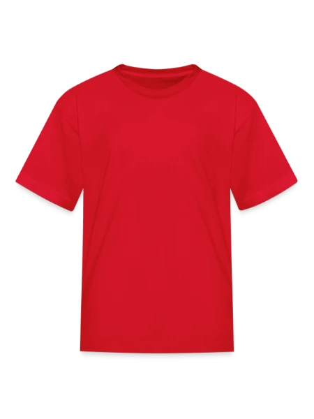 Kid's T-Shirt - red - Front