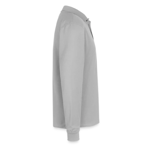 Unisex Long Sleeve Pique Polo Shirt