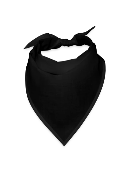 Bandana - noir - Devant