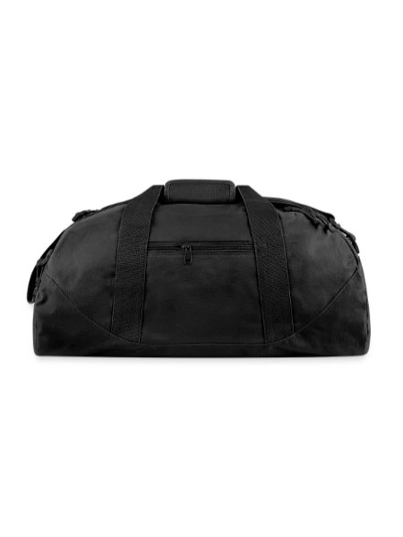 Recycled Duffel Bag - black - Front