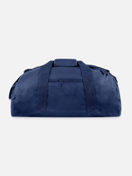 Recycled Duffel Bag - navy - Front