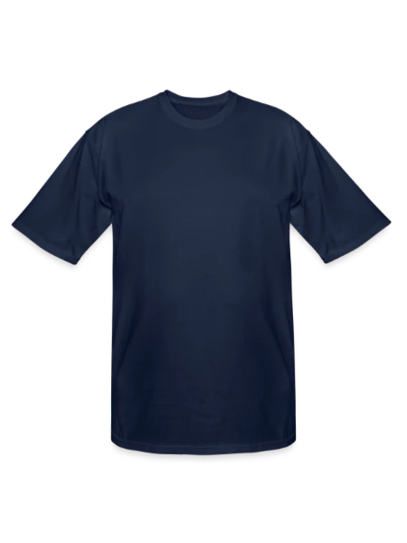 Men's Tall T-Shirt - navy - Front