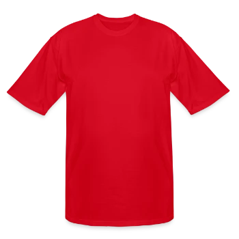 Men's Tall T-Shirt - red - Front
