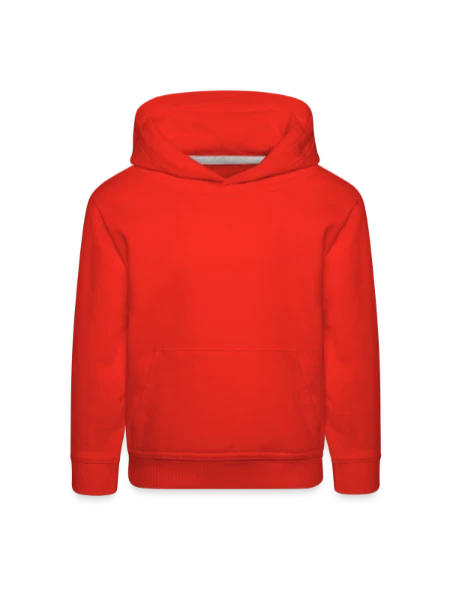 Kids‘ Premium Hoodie - red - Front