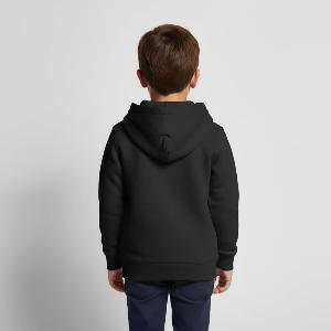 Kids Premium Organic Zip Hoodie - Back