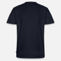 Men's Premium Organic V-Neck T-Shirt Back - Slide 1