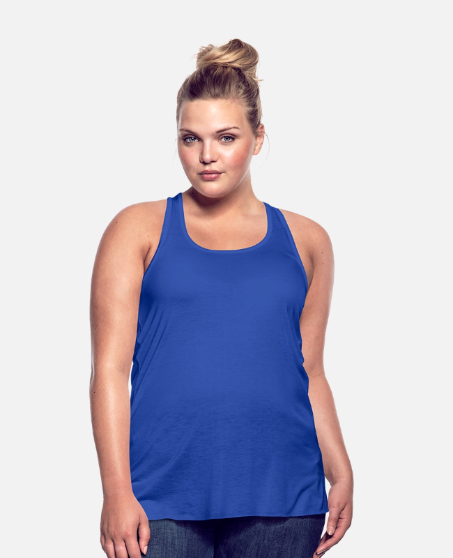 Women's Flowy Tank Top by Bella Front - center