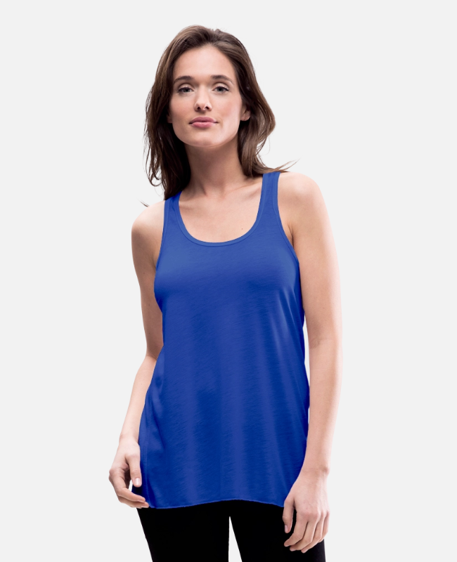 Women's Flowy Tank Top by Bella Front - center