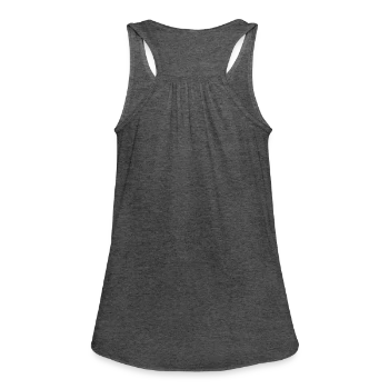Women's Flowy Tank Top by Bella - deep heather - Back - Julia (174cm)