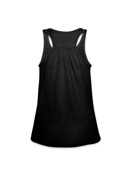 Women's Flowy Tank Top by Bella - deep heather - Back