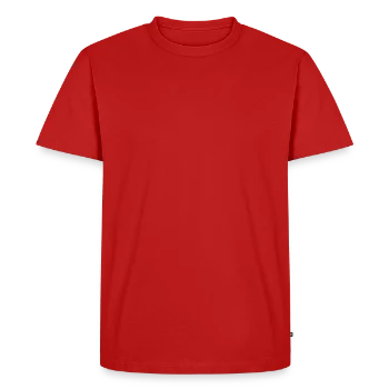 Men's Premium T-Shirt - red - Front - Nico (187cm)