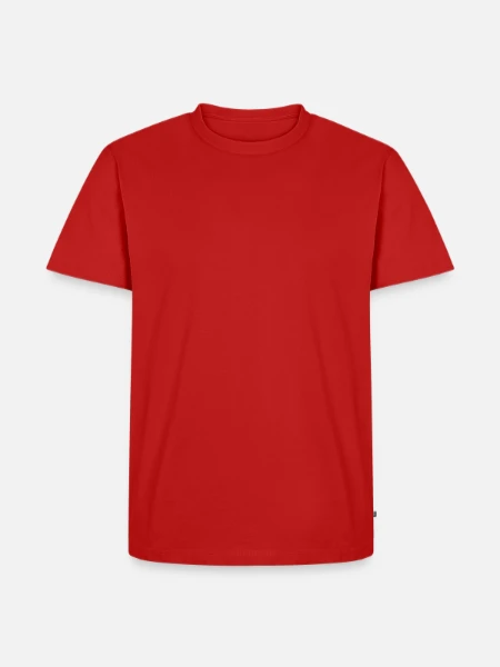 Men's Premium T-Shirt - red - Front