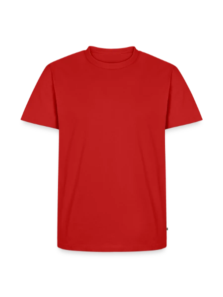 Men's Premium T-Shirt - red - Front