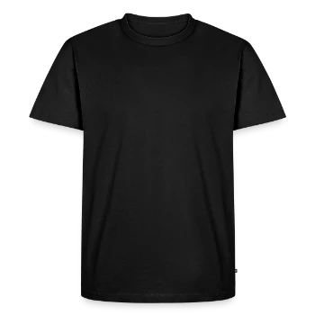 Men's Premium T-Shirt - black - Front - Nico (187cm)