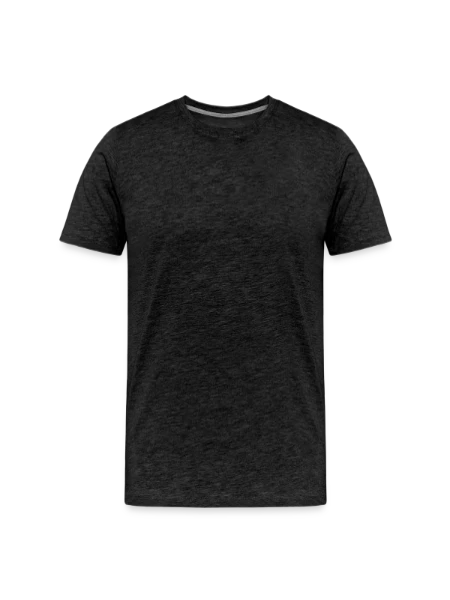 Men's Premium T-Shirt - charcoal grey - Front