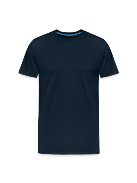 Men's Premium T-Shirt - deep navy - Front
