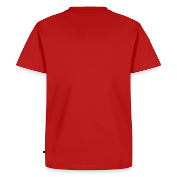 Men's Premium T-Shirt - red - Back - Nico (187cm)