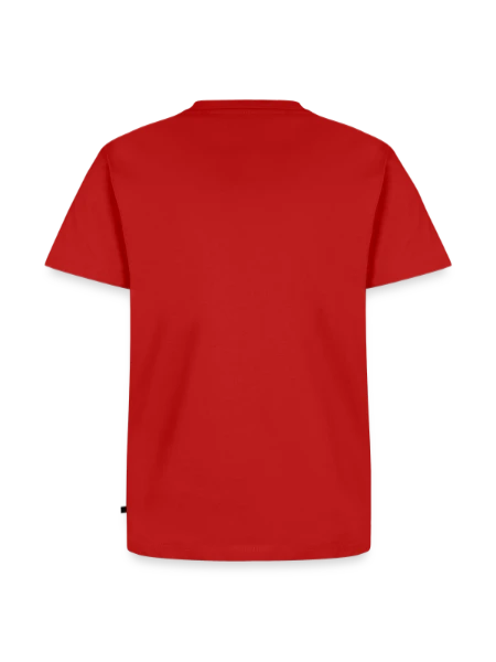 Men's Premium T-Shirt - red - Back