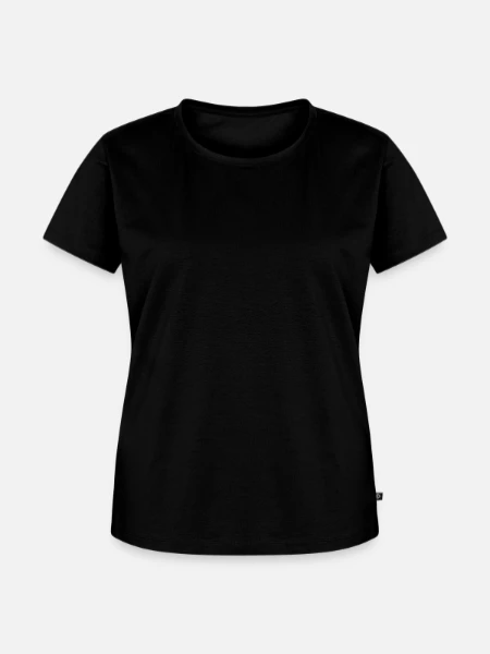 Women's Premium T-Shirt - black - Front