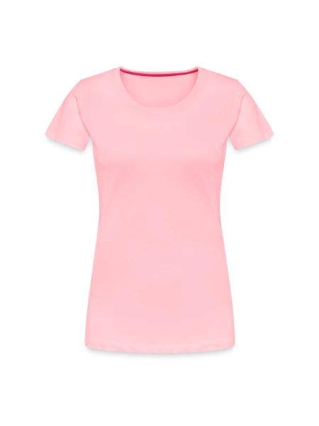 Women's Premium T-Shirt - pink - Front