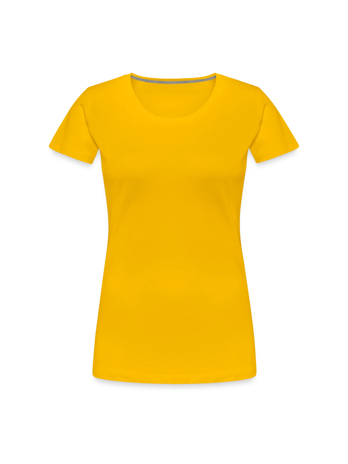 Women's Premium T-Shirt - sun yellow - Front